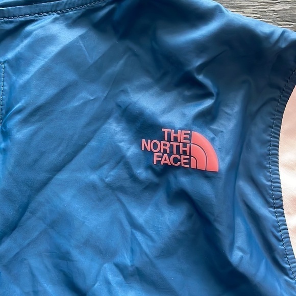 ⭐️HP⭐️SzXS The North Face Giacca Donna Fanorak in Spiced Coral Multi EUC - Picture 13 of 16